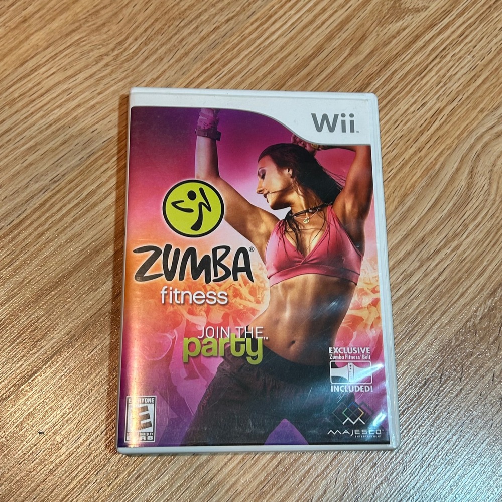 Zumba Fitness Join The Party Wii Game‎ Exercise Dance Fitness Video Game